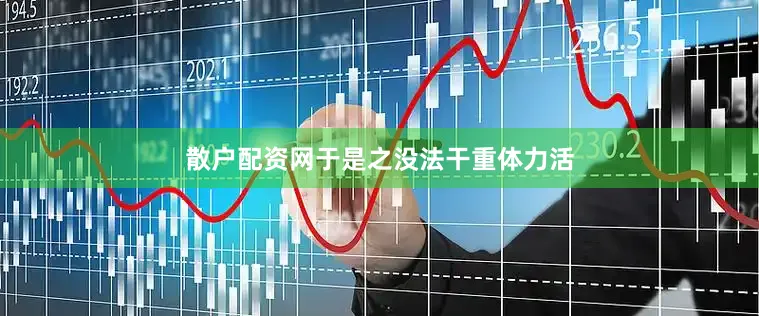散户配资网于是之没法干重体力活